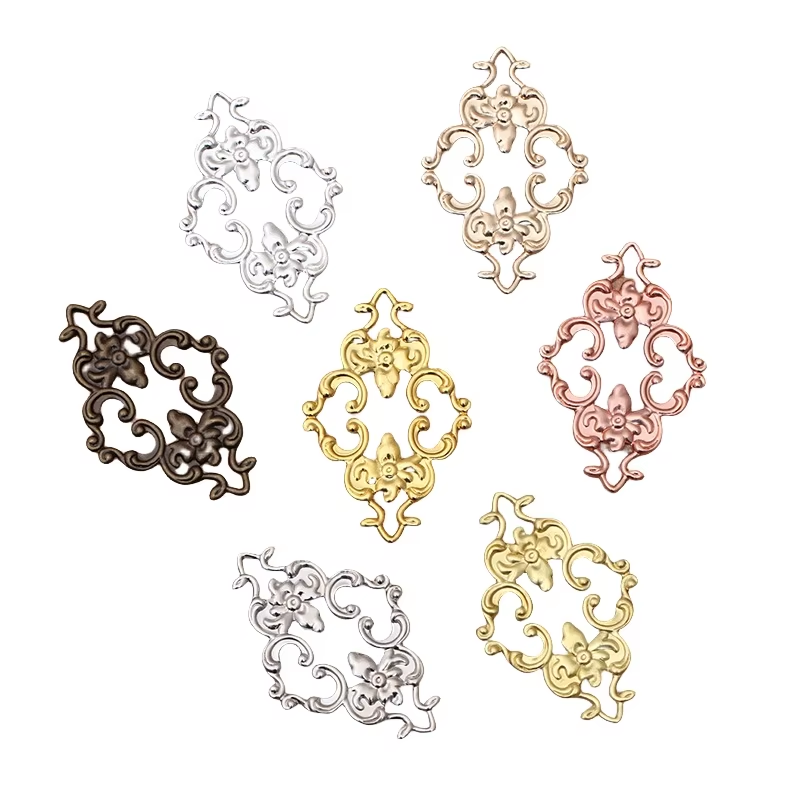 Vintage Tech Accessories - BoYuTe Metal Brass Filigree Flower Plate