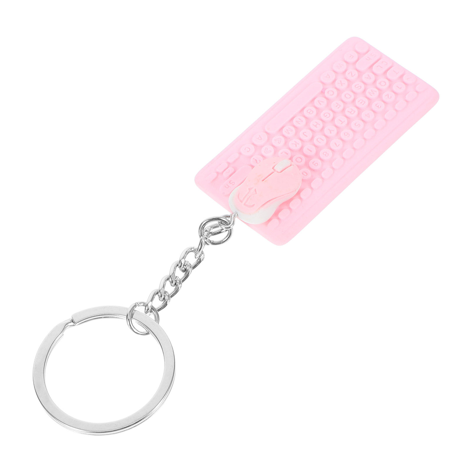 Mini Keyboard and Mouse Keycha - Tech Keychain Accessories 评论和价格