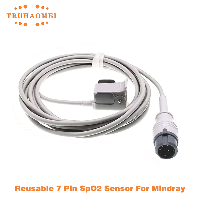 8 Pin Reusable SPO2 Sensor for - M Tech Accessories 评论和价格