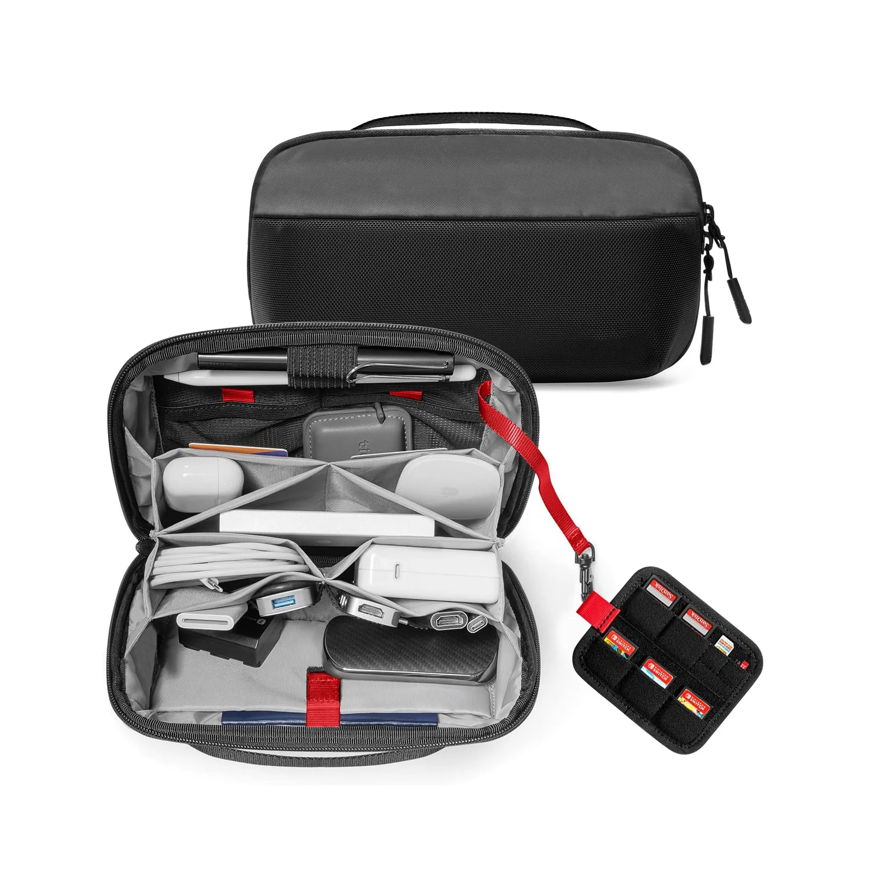 Travel Tech Organizer Pouch, W - Tech Accessories Travel 评论和价格