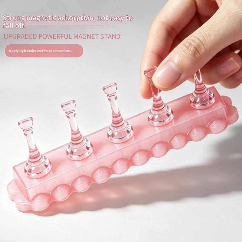 6Pcs/set Nail Holder Aurora Na - Tech Accessories Stand 评论和价格