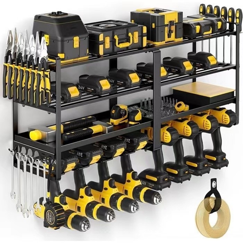 Hand Power Tool Organizer Rack - Tech Accessories Holder 评论和价格