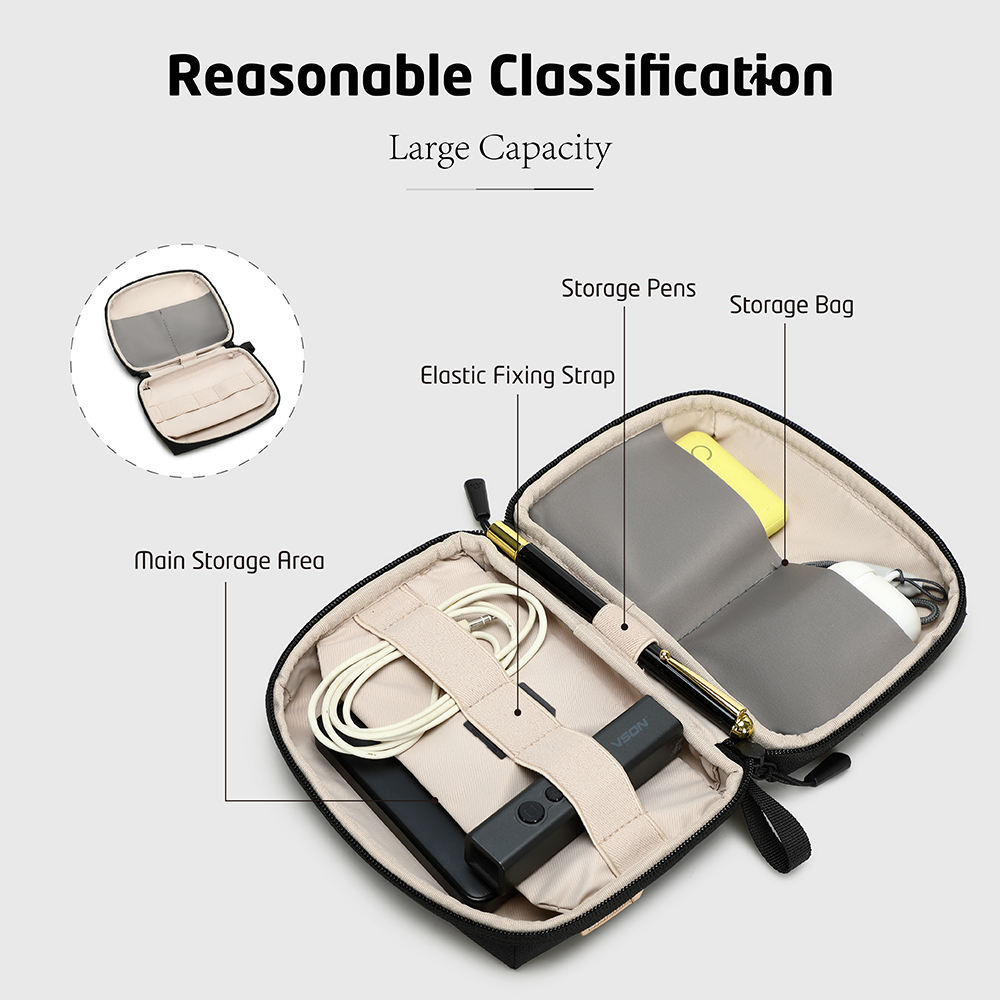 Large Capacity Tech Organizer  - Tech Accessories Travel 评论和价格
