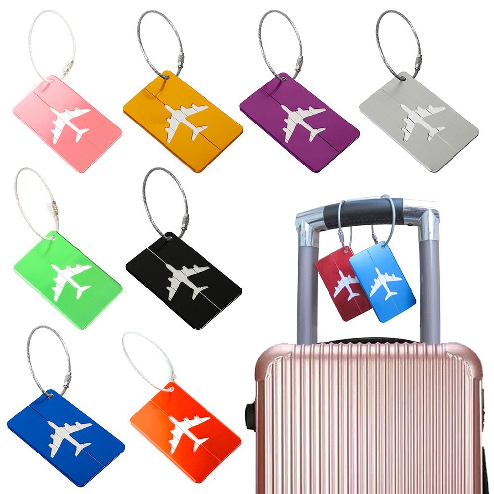 Aluminium Travel Luggage Tags  - Tech Accessories Travel 评论和价格