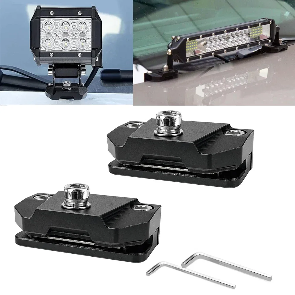 Universal 2Pcs Hood Mount Ligh - Tech Accessories Holder 评论和价格