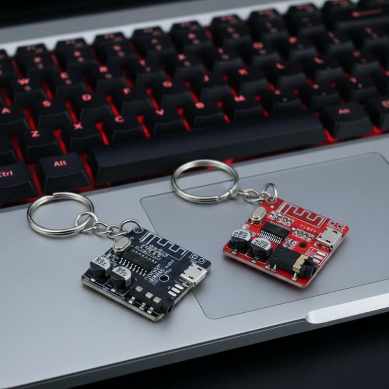Circuit Board Keychain Minimal - Tech Keychain Accessories 评论和价格