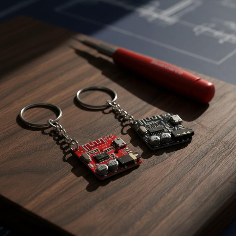 Circuit Board Keychain Minimal - Tech Keychain Accessories 评论和价格