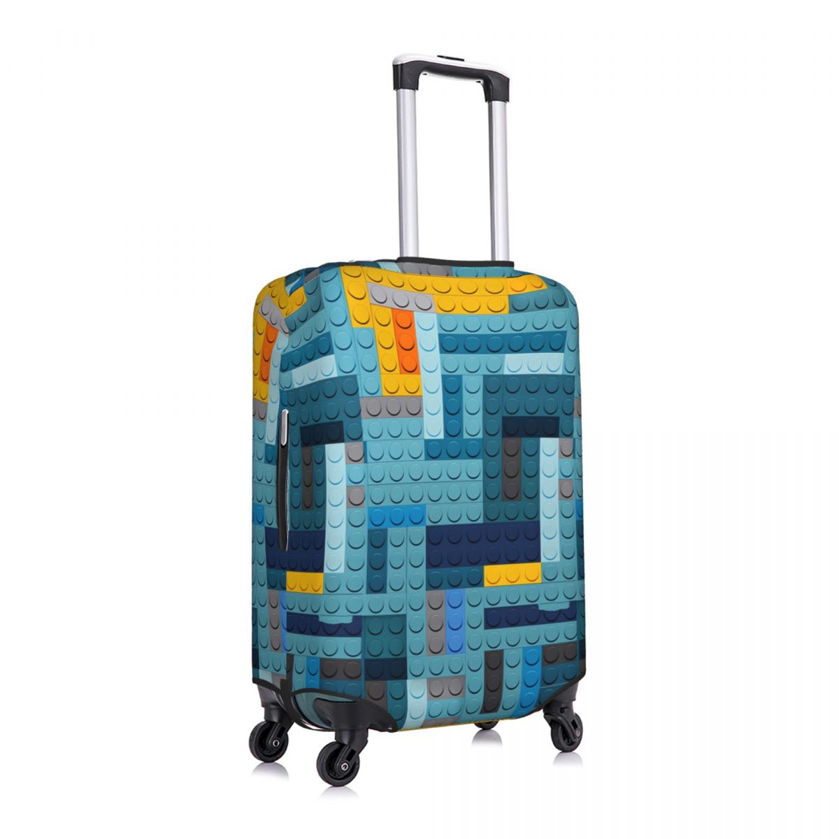 Blue Tech Pixel Building Block - Tech Accessories Travel 评论和价格